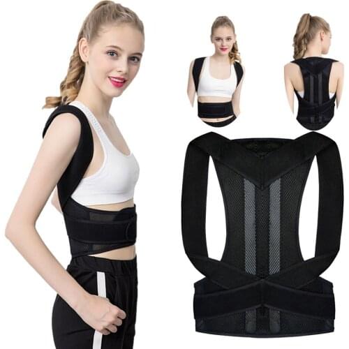 Adjustable Posture Corrector Back Posture Brace Clavicle Support Stop Slouching and Hunching Back Trainer for Men and Women