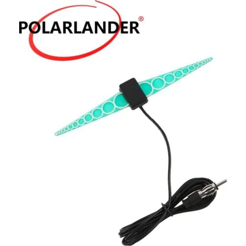 Auto Car Antenna Hidden Antenna AM FM Radio Aerials Amplifier Car TV Digital Amplification Antenna 48-860 MHZ For Universal 12V