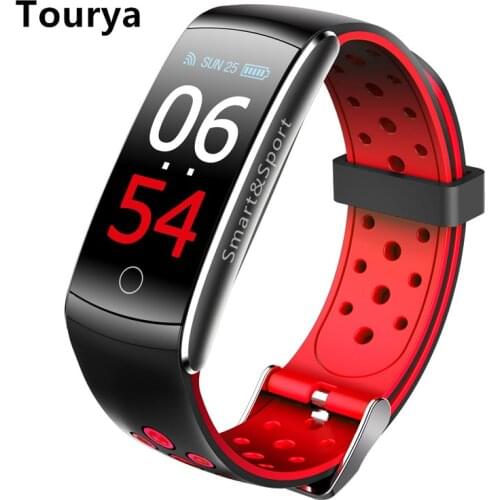 Tourya Q8S Smart Bracelet IP68 Waterproof Smart Band Fitness Tracker Blood Pressure Monitor Smart Wristband Watch Pk mi band 2 3