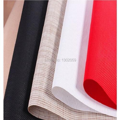 High Quality Plastic Embroidery Cross Stitch Whites/Red/Black/Linen 14CT Or 18CT Plastic Fabric Aida Cloth Canvas 50X50cm