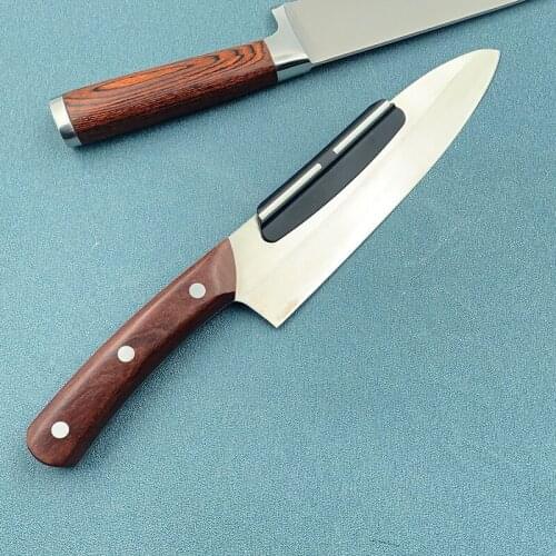 Knife clip Tightly fixed angle honing guides for sharpening knife sharpener edges of household kitchen knives