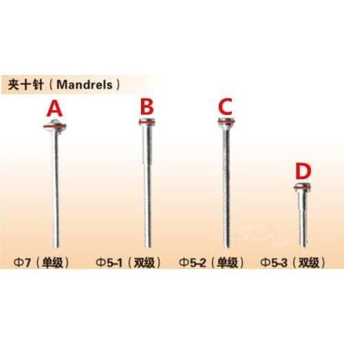10pcs/bag dental mandrels RA/CA dental laboratory materials