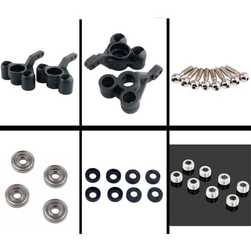 HSP 94188 94122 1:10 Accessories Steerng Hub Carrier/Rear Axle Base/02165 Bearing Ball Head Screw 02152 for 1:10 RC Cars
