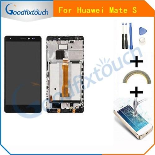 With Frame 5.5" For Huawei Mate S LCD Display Touch Screen Digitizer Assembly Replacement For Huawei Mate S CRR-UL00 CRR-UL20