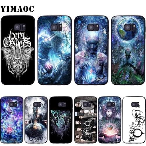 YIMAOC Born of Osiris Case for Samsung Galaxy A7 A8 A9 A10 A20 A30 A40 A50 A70 M10 M20 M30 S10e J6 Plus