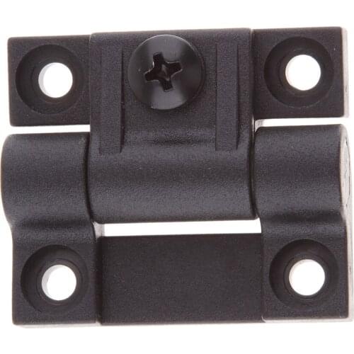 Replaces Southco E6-10-301-20,4 Hole Adjustable Torque Hinge,Black Plastic Marine Hardware