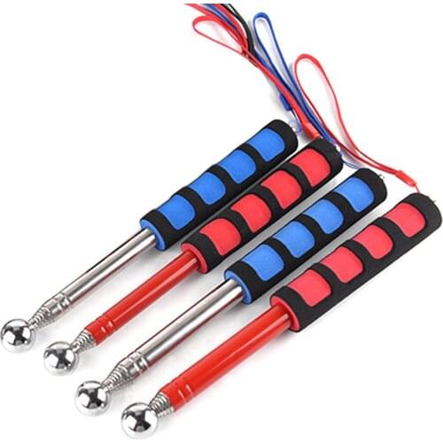 1pcs 115cm Housing Empty Drum Hammer Knock Tile Sound Drum Telescopic Thickened Hollowing Hammer Detection