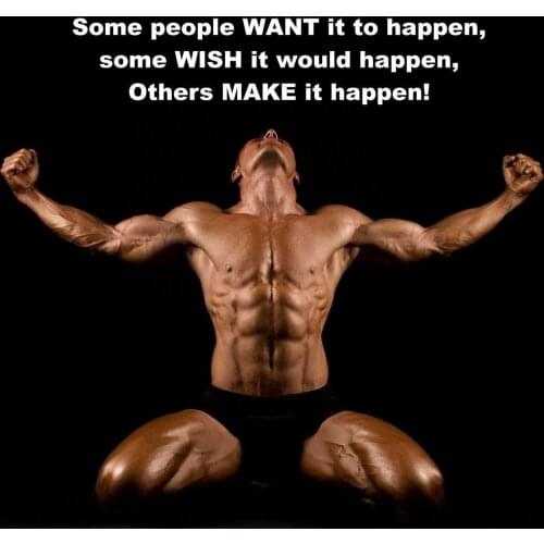 24style Choose BODYBUILDING INSPIRATIONAL MOTIVATIONAL QUOTE PICTURE Art Film Print Silk Poster Home Wall Decor 24x36inch