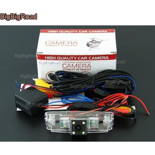 BigBigRoad Car Rear View Reverse Camera with Filter For Subaru Forester SG / SH 2003-2013 / Impreza Sedan Legacy 2 Outback