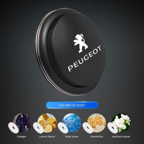 Car Air Freshener Aromatherapy Perfume Aroma Accessories For Peugeot 206 307 308 3008 207 208 407 508 2008 5008 107 106 205 4008