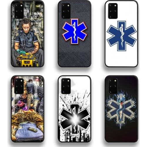 EMT EMS Medical Rescue Phone Case For Samsung Galaxy S20 FE plus Ultra S6 S7 edge S8 S9 plus S10 5G lite 2020