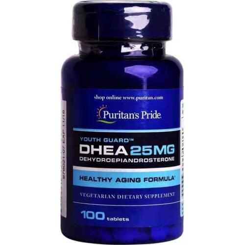 DHEA 25 Mg DEHYDROEPIANDROSTERONE 100 Pcs