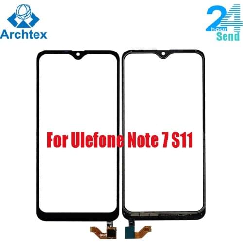 For Original Ulefone Note 7 S11 Touch Screen Panel Glass Lens Digitizer Sensor for note7 s11 Touch TP +Tools 100% Test Stock