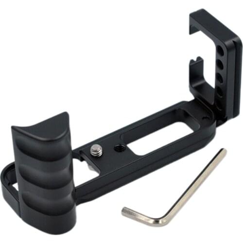 JABS Quick Release L Plate Holder Hand Grip Tripod Bracket for Fujifilm X-T30 XT30 Camera for Benro Arca Swiss Tripod Head