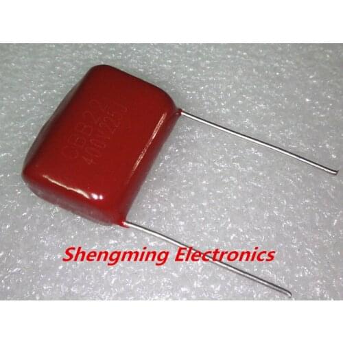 100pcs 225J 400V 2.2uF CBB Capacitor P=20MM