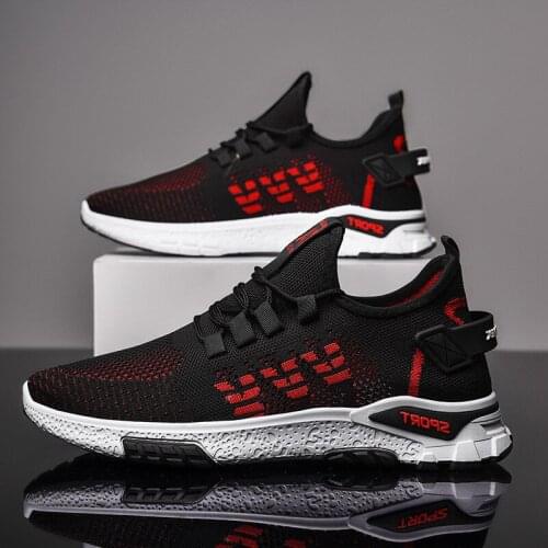 Hot Sale Light Running Shoes Comfortable Casual Mens Sneaker Breathable Non-slip Wear-resistant Outdoor Walking Men Sport Shoes