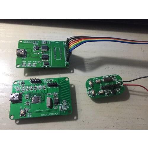 Rolling Code Development Board, STM8S103 Decoding, HCS300 Remote Control Keeloq C Language Decoding