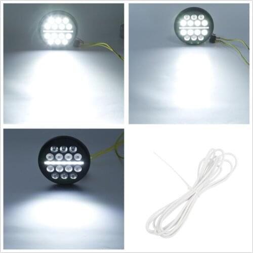 Motorcycle 5-3/4" 29W Hi/Lo LED Headlight Headlamp For Harley 06-11 VRSCD VRSCDX 2004-18 XL