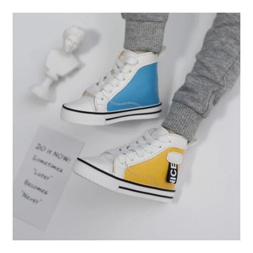 BJD doll shoes high upper board Yuanyang shoes for 1/3 1/4 Uncle BJD SD SD13 SD17 doll Sport Casual shoes doll accessories