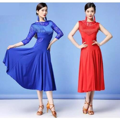 New Fashion Sexy Latin Dance Dress Female Adult Dress Rumba Samba Tassel Performance Dance Costume Competition Dance Wear