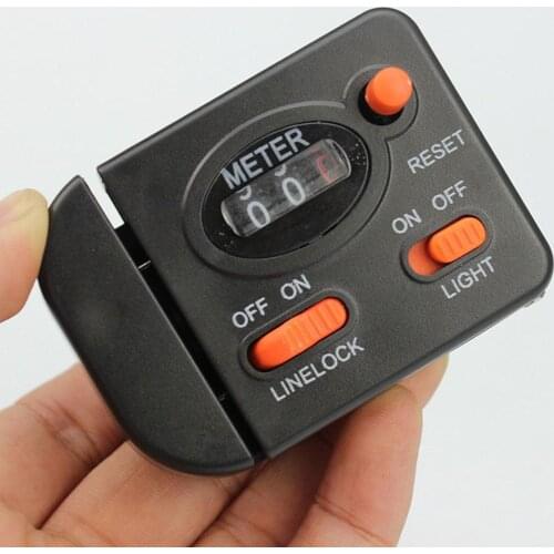 Fishing Line Professional Fishing Tackle Tool Length Counter Fishing Line Counter Full-featured Equipped With Light
