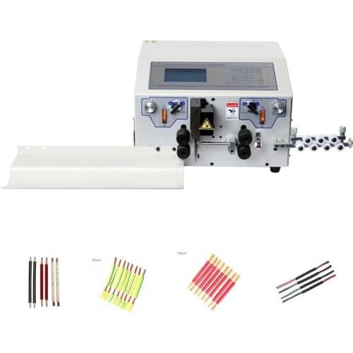 SWT508-JE2 Peeling Stripping Cutting Machine for Computer automatic wire strip stripping machine 0.1-10mm2 AWG7-AWG28 220V 110V
