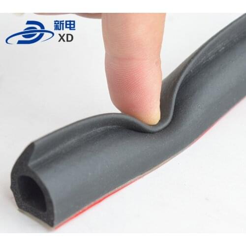 Car Door Seal Garage Door Window Silicone Rubber Weatherproof Strip Autoautomotive Goods for Auto Accessories