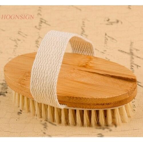 High Quality Boiled Pork Chop Soft Hair Body Cleansing Tool Dry Brush Artifact Bathing Bath Mud Health Care Stress Relax