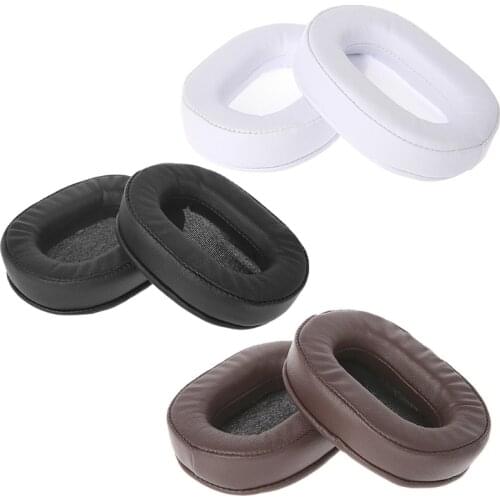 1 Set / 2 Pcs High Quality Replacement Ear Pads Earpads Covers For ATH-MSR7 Headphone White/Brown/Black