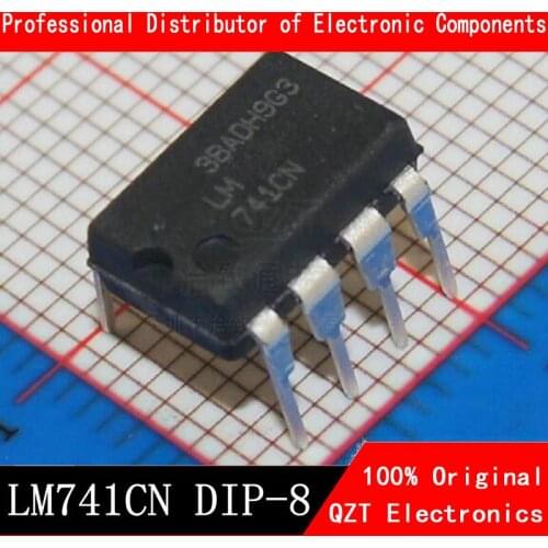 10PCS LM741CN DIP8 LM741 DIP DIP-8 741CN DIP-8 Operational Amplifier LM741C