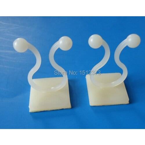 100pcs/lot KL-2 adshesive tie holder twist lock nylon66 material