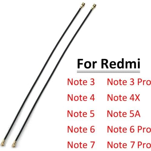 2Pcs/Lot,Inner Wifi Antenna Signal Flex Cable Wire Ribbon For Xiaomi Redmi Note 3 4 4X 5 5A 6 7 Pro