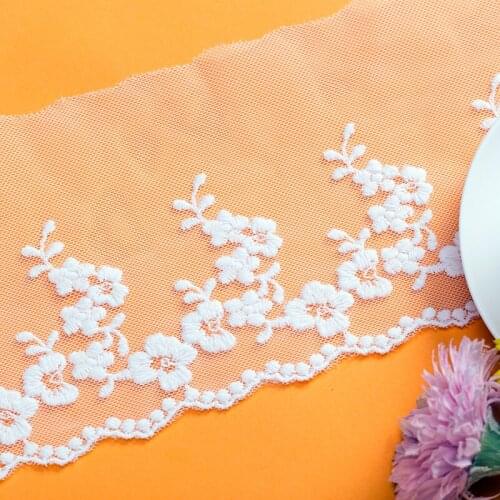 5 Yards/pack New Fashion Diy Handmade Lace Accessories Clothing Home Textile Material Skirt Curtain Bed Fabric Embroidery Lace