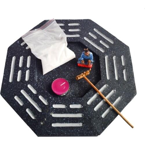 Asian Feng Shui Sand Zen Garden Rake Bagua J2084