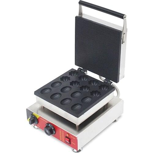 Commercial Nut Flower Shape Waffle Machine Stainless Steel 201 Electric Pancake Waffle Machine NP-522 Non-stick Waffle maker 1PC