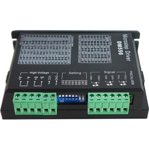 DM556 Stepper Motor Driver 57/86 2-phase Digital Stepper Motor Drive for nema 23 motor