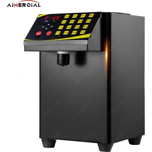 RC16 Electric Automatic Fructose Dispenser Quantitative Fructose machine Syrup dispenser for Bubble tea shop