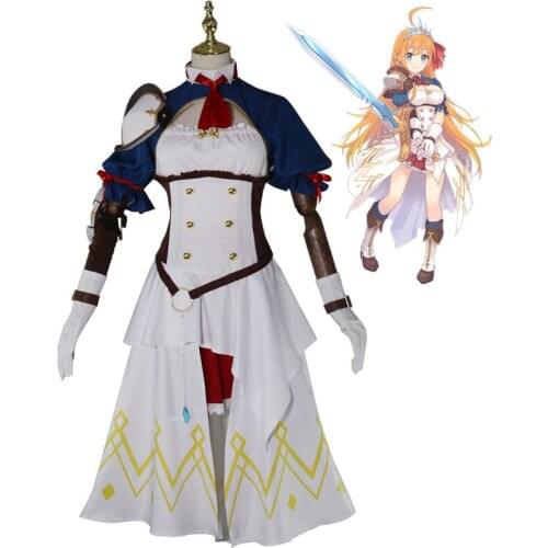 Game Princess Connect! Re:Dive Pecorine/Eustiana Von Astraea Dress Cosplay Costume Outfit Battle Suits Halloween Costumes Props