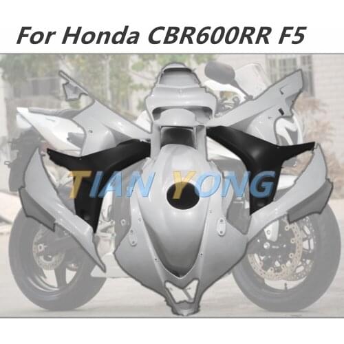 Custom Motorcycle Fairing kit fit for Honda CBR600RR F5 07 08 CBR 600RR CBR 600 RR 2007 2008 white black shell ABS Fairing set