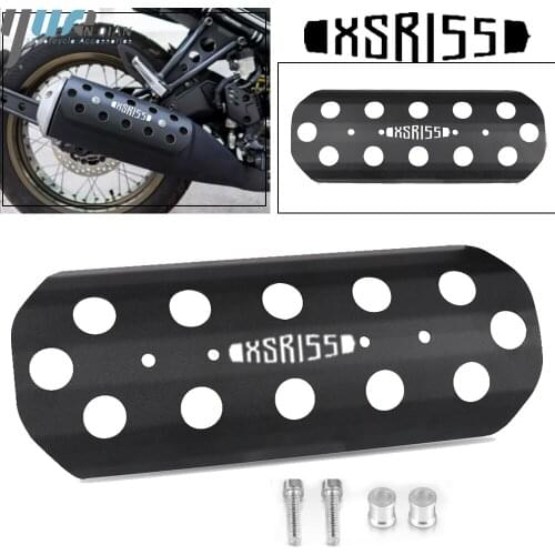 Motorcycle Exhaust Pipe Cover Cowl Protector New Heat Shield Guard For YAMAHA XSR 155 XSR155 2019-2020 Accessories CNC Aluminum