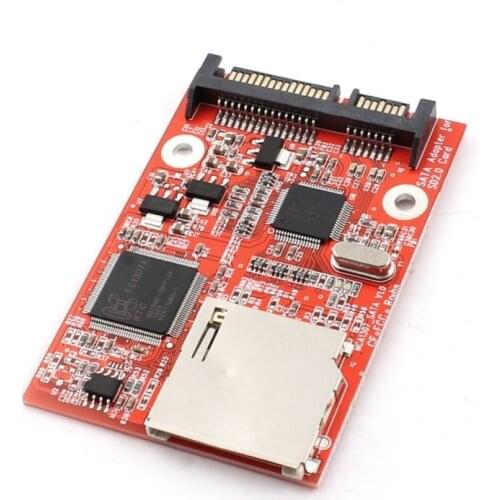 MMC SD SDHC SATA 6.35 centimeter HDD Secure Digital Conversion Adapter