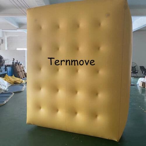 Inflatable Helium Cube Balloon giant Square Ball For Advertising promotion pvc fly Square Cube Balloon for event party