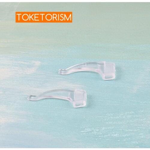 Toketorism anti slip silicon ear hook for sunglasses eyeglasses ear grips 001