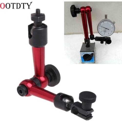OOTDTY M5 Universal Flexible Magnetic Metal Base Holder Stand For Dial Indicator New