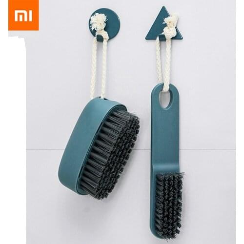 New Xiaomi mijia Long Handle Shoe Brush Household Cleaning Tools Accessories Shoes Shine Kit Multifunction Scrubbing Brushes