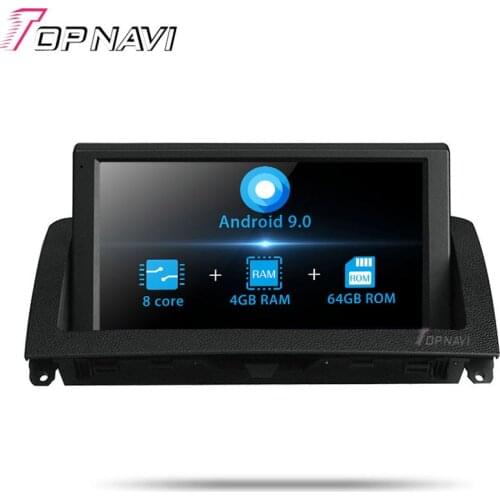 TOPNAVI Octa Core Android 9.0 Car Stereo Player Radio For Mecerdes Benz C-W204 (2007 2008 2009 2010 2011) GPS Navigation NO DVD