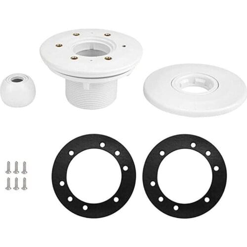 Top!-Swimming Pool Cleaner Rotatable Plastic Film Nozzle Household Pool Plastic Film Inlet Outlet Swimming Pool Accessory