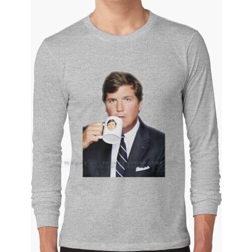 You Can't Cuck The Tuck Long Sleeve T Shirt 100% Pure Cotton Big Size Tucker Carlson Cant Cuck The Tuck