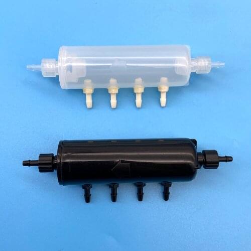 Inkjet Printers Parts White Ink Circulation Splitter Ink Circulation Buffer Bottle For XP600/4720/I3200 Buffer Bottle