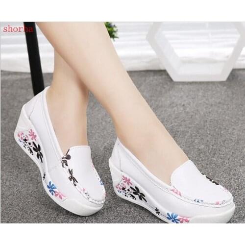 New shoes women Spring/Autumn Womens Casual Platform Shoes Height Increasing footwear Shoes For Women Swing